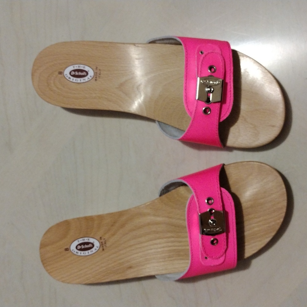 Dr.scholls original, neon pink, size 8